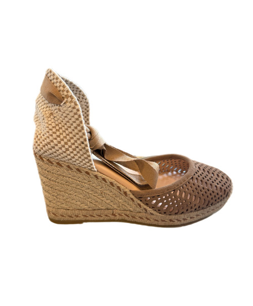 Siena Wedge - Basket Cuoio