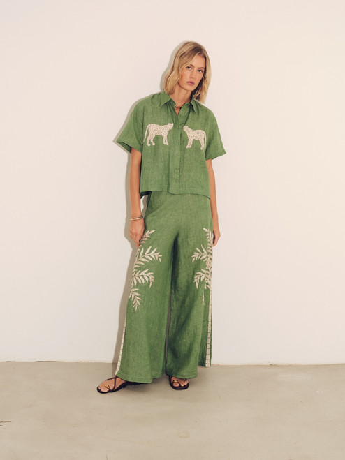 Palazzo Pant - Mint