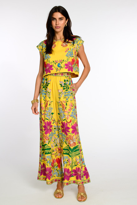 Presley Pant - Tapestry Yellow