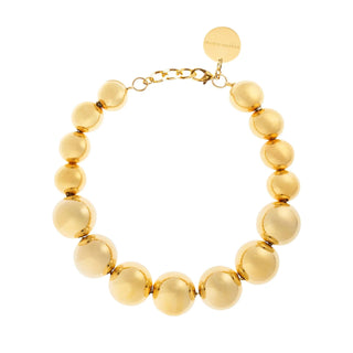 Beads Necklace - Gold