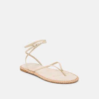 Cove Sandal - Off White Leather