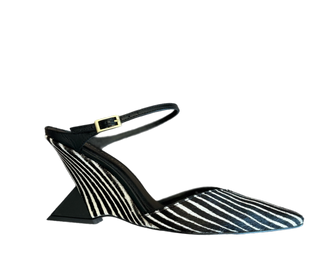 Paxt Heel - Zebra Hair Calf