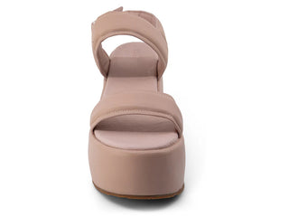 Kande Sandal - Nude Leather