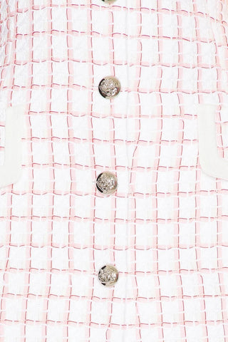 Frances Jacket - Pink Tweed