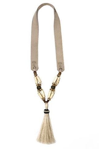 Tassel Horse Hair Necklace