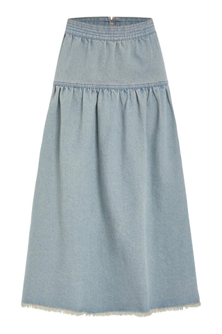 Quinn Skirt - Denim
