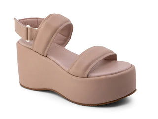 Kande Sandal - Nude Leather