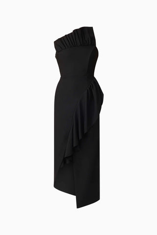 Ava Midi Dress - Black