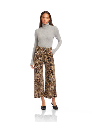 Leopard Rylee Cropped Pants