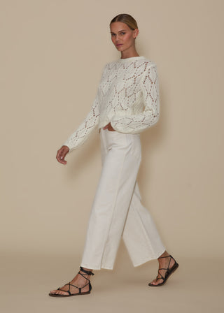 Juliette Wideleg Ankle - Bone