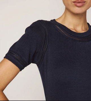 Morisette Midi Dress - Midnight Blue