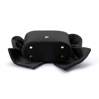 Drew Crystal Bow Bag - Black