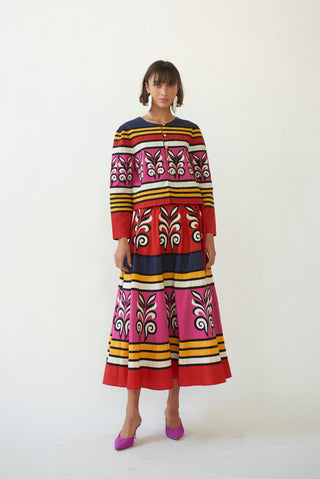 Applique Skirt - Multi