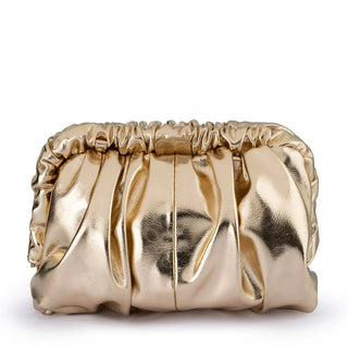 Betty Metallic Clutch - Gold