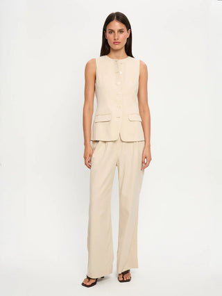 Hazel Vest - Cream