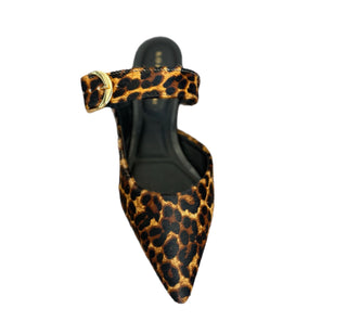 Sloane Flat - Leopard Hair Calf
